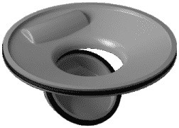 картинка Обратный клапан для душевых трапов (сухой затвор) с решеткой 15х15 и 20х20 Pestan Confluo Standard 13500002 от магазина Сантехстрой