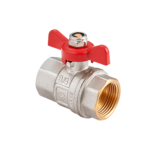 картинка Кран шаровой, Premium, 3/4", ВВ, PN 40, ручка-бабочка от магазина Сантехстрой