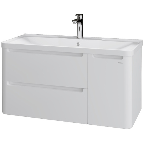 картинка Тумба под раковину Grossman Адель 100 1010001 подвесная Белая от магазина Сантехстрой