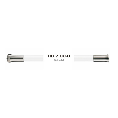 картинка гибкий излив haiba hb7180-8 белый