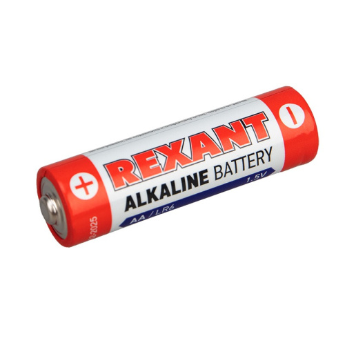 картинка Батарейка алкалиновая AA/LR6 1,5V 24 шт.  (пальчик) блистер REXANT от магазина Сантехстрой