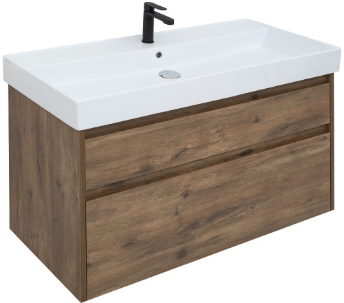 картинка Тумба под раковину Aquanet 249957 Коричневая от магазина Сантехстрой