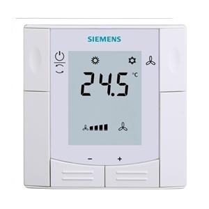 картинка Контроллер RDF340 Siemens комнатной температуры для полузаглубленного монтажа с жк дисплеем (24 В) от магазина Сантехстрой