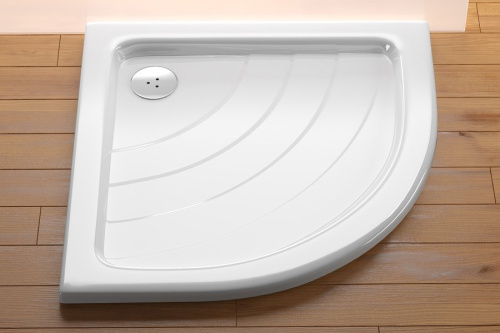 картинка душевой поддон ravak ronda-90 ex белый