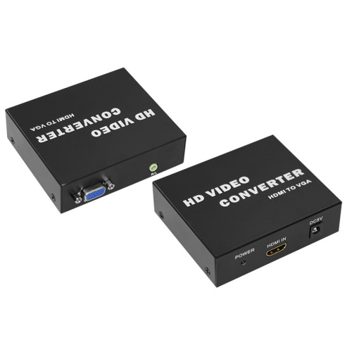 картинка Конвертер HDMI на VGA + шнур стерео 3,5мм,  металл REXANT от магазина Сантехстрой