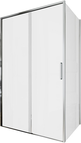картинка Душевой уголок Aquanet Pleasure Evo 120x80 AE65-120x80-CT профиль хром, прозрачное стекло от магазина Сантехстрой