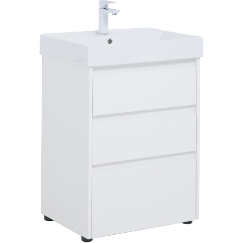 картинка Тумба под раковину Aquanet 302469 Белая от магазина Сантехстрой