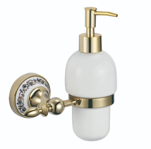 картинка Дозатор для жидкого мыла с настенным держателем Savol 68b (S-06831B) от магазина Сантехстрой
