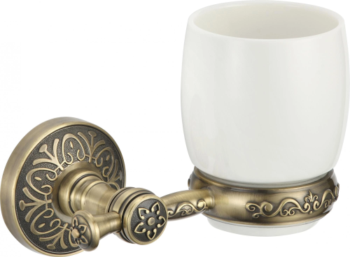 картинка Стакан керамический с настенным держателем Savol 58с (S-005858C) от магазина Сантехстрой