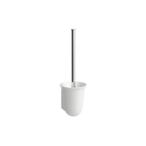 картинка Laufen New Classic Ершик  для туалета , держатель керамический цвет белый глянцевый от магазина Сантехстрой