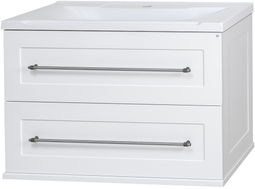 картинка Тумба с раковиной Misty П-Мрт09060-011Пр/mst-р-евв14060-д Белая от магазина Сантехстрой