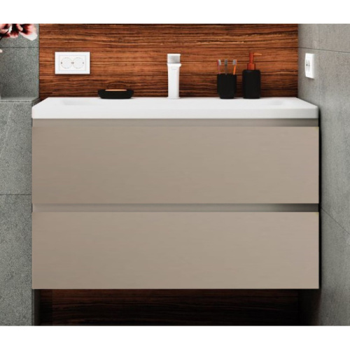 картинка Тумба под раковину Cappuccino Matt 90 см Art&Max Bianchi AM-Bianchi-900-2C-SO-CM от магазина Сантехстрой