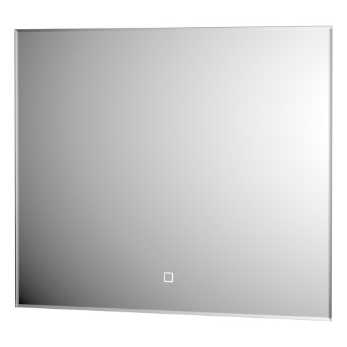 картинка Зеркало с фацетом и LED-подсветкой настенное GLOW DEFESTO 60x50 см, DF 2513SH от магазина Сантехстрой