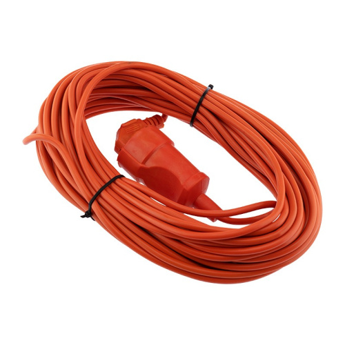 картинка Удлинитель-шнур PROconnect ПВС 3х0.75, 20 м,  с/з,  6 А,  1300 Вт,  IP44, оранжевый (Сделано в России) от магазина Сантехстрой