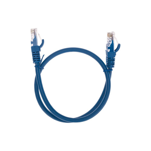 картинка Патч-корд U/UTP CAT 6, RJ45-RJ45, 26AWG, LSZH,  синий,  0.5м REXANT от магазина Сантехстрой