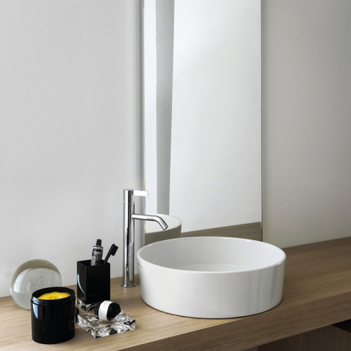 картинка Laufen Kartell Раковина-чаша 420х420х120мм без перелива, без отв. под смеситель, цвет: белый от магазина Сантехстрой