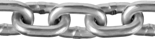 картинка Цепь короткозвенная, DIN 766, оцинкованная сталь, d=10мм, L=10м, ЗУБР Профессионал от магазина Сантехстрой