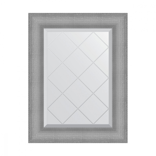 картинка Зеркало Evoform Exclusive-G BY 4541 57x74 серебряная кольчуга от магазина Сантехстрой