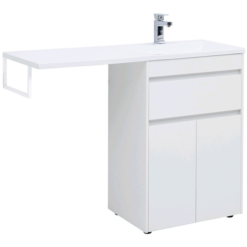 картинка Тумба под раковину Aquanet 237745 Белая от магазина Сантехстрой