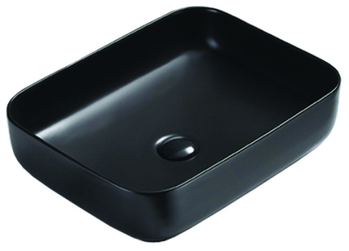 картинка Раковина Azario накладная 500х390х130 цвет черный матовый (AZ-78109MB) от магазина Сантехстрой