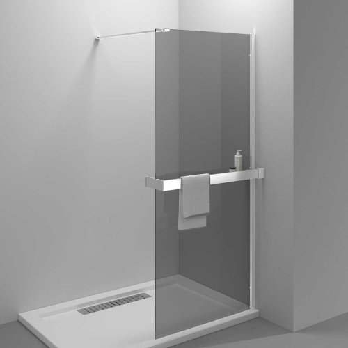 картинка Душевая перегородка Walk-In HR VSW-4HR900CG, 900*2000, хром, стекло тонированное от магазина Сантехстрой