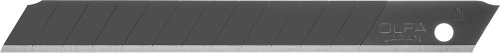 картинка Лезвие OLFA сегментированные EXCEL BLACK, 9х80х0,38мм, 13 сегментов, 10шт от магазина Сантехстрой