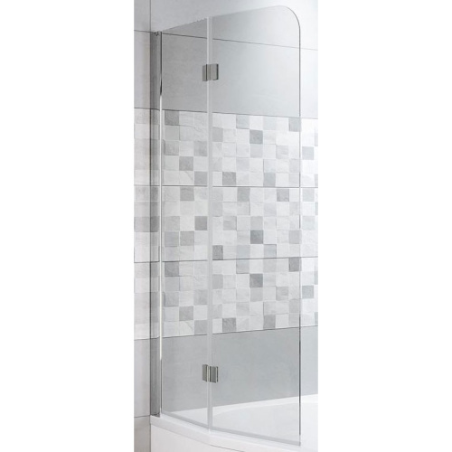 картинка Шторка на ванну Riho Novik Z500 100 G003041120 (GZT9200100) профиль Хром стекло прозрачное от магазина Сантехстрой