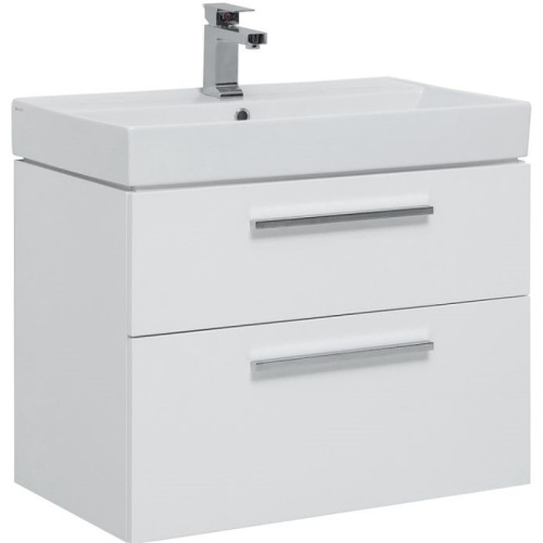 картинка Тумба под раковину Aquanet 249920 Белая от магазина Сантехстрой