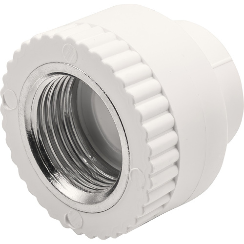 картинка Муфта THERMOLIGHT комбинированная PP-R ВР 20х3/4quot; белый (15/195) от магазина Сантехстрой