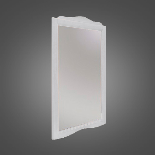 картинка KERASAN Retro Зеркало в деревянной раме 63xh116см, цвет белый матовый от магазина Сантехстрой