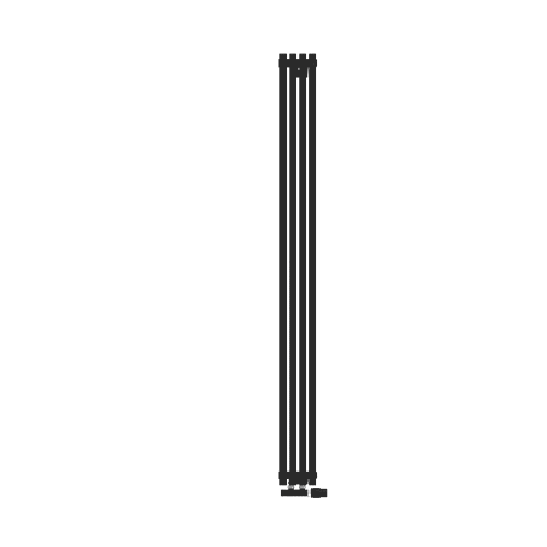 картинка Радиатор КЗТО QUADRUM 30 V 1- 1750-4 R RAL1T103S9005 (черный матовый муар) от магазина Сантехстрой