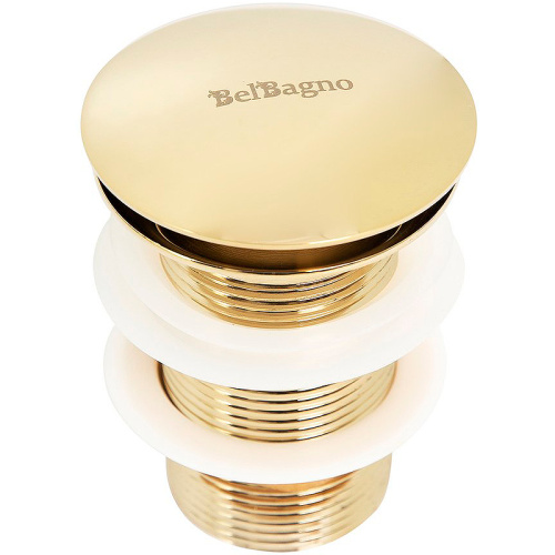 картинка Донный клапан BelBagno BB-SC-ORO Сlick-Сlack Золото от магазина Сантехстрой