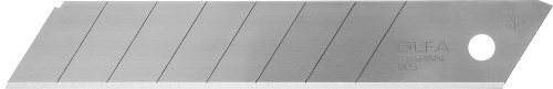 картинка Лезвие OLFA сегментированное, 18х100х0,5мм, 10шт от магазина Сантехстрой