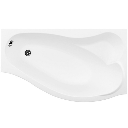 картинка Акриловая ванна Aquanet Palma 170x90 R 205537 без гидромассажа от магазина Сантехстрой