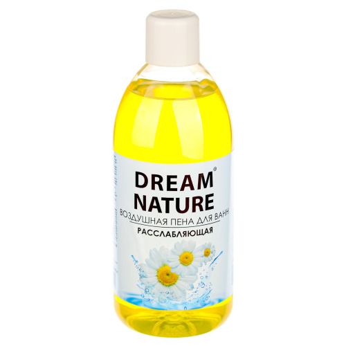 картинка Пена для ванн DREAM NATURE Антистресс, с ароматом ромашки, п/б, 1л от магазина Сантехстрой