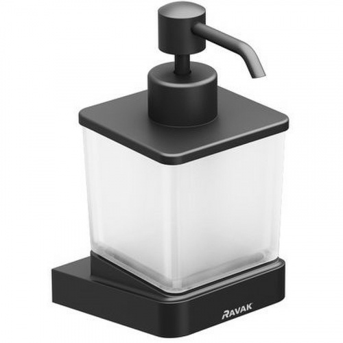 картинка Дозатор для жидкого мыла Ravak 10° X07P559 Черный матовый от магазина Сантехстрой