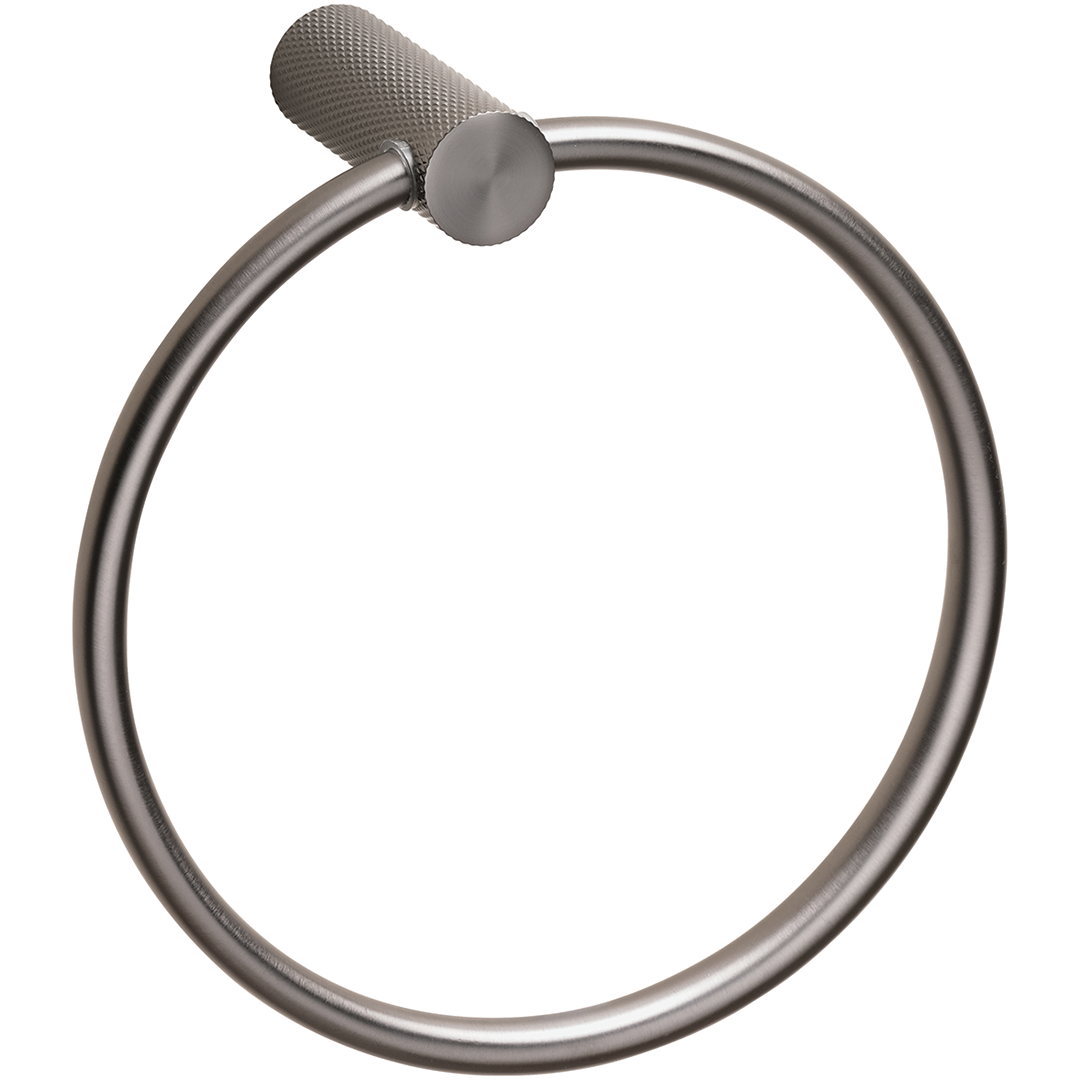 картинка GRINO Полотенцедержатель кольцо, графит от магазина Сантехстрой