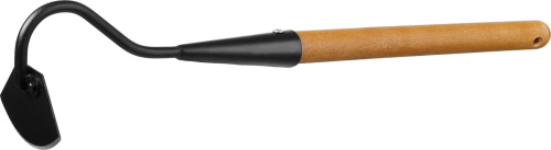 картинка Мотыжка радиусная ″PROLine″, с тулейкой, с деревянной ручкой, GRINDA 421520, 65х115х580мм от магазина Сантехстрой