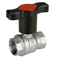 картинка Кран шаровой полнопрох. 1 1/2" В-В хром. удлин. ручка от магазина Сантехстрой