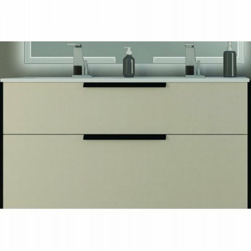 картинка Тумба под раковину Cezares Urban 120 55162 подвесная Spatolato bianco от магазина Сантехстрой