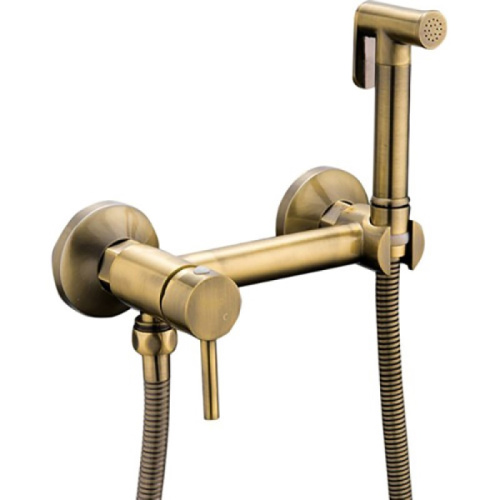 картинка Гигиенический душ со смесителем Haiba HB5510-4, бронза от магазина Сантехстрой