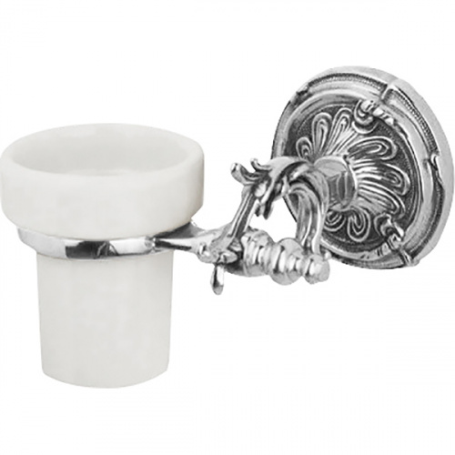 картинка Стакан для зубных щеток Art&Max Barocco AM-1787-Cr Хром от магазина Сантехстрой