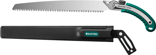 картинка KRAFTOOL CAMP Fast 7 ножовка для быстрого реза сырой древесины, 350 мм от магазина Сантехстрой