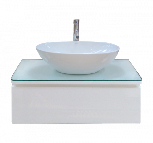 картинка Тумба под раковину Misty п-ска01090-011 Белая от магазина Сантехстрой