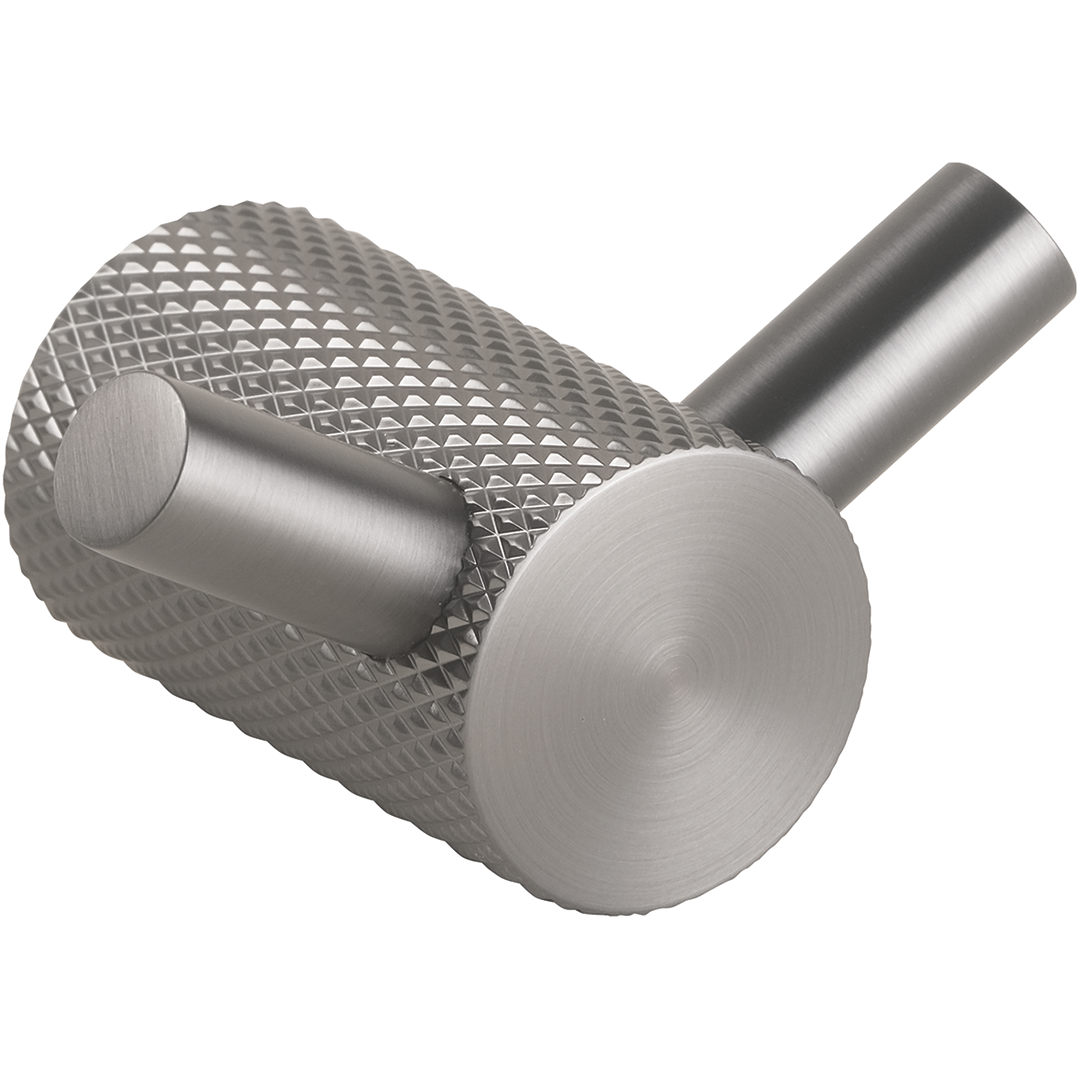 картинка GRINO Крючок двойной, графит от магазина Сантехстрой