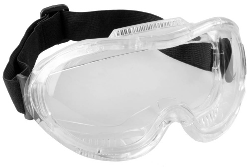 картинка Панорамные защитные очки ЗУБР ПРОФИ 5, линза с антизапотевающим покрытием, закрытого типа с непрямой вентиляцией от магазина Сантехстрой