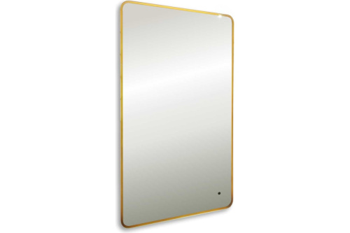 картинка Зеркало с подсветкой Art&Max Siena S  AM-SieS-600-1000-DS-F-Gold от магазина Сантехстрой