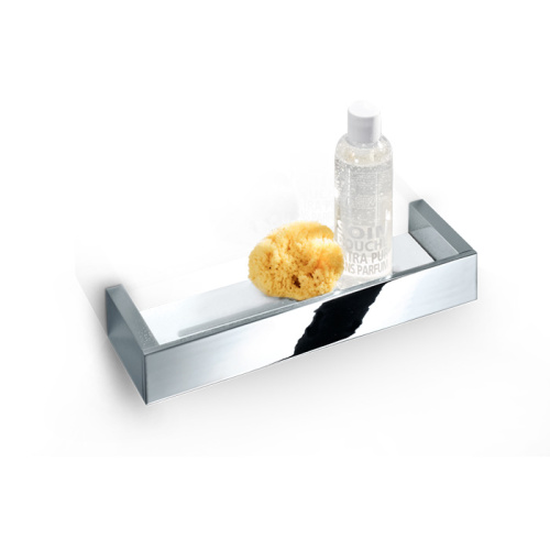 картинка DECOR WALTHER Brick DA30 Душевая полка 30x9см, акриловое белое стекло, цвет: хром от магазина Сантехстрой
