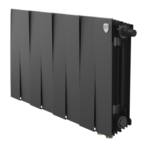 картинка Радиатор Royal Thermo PianoForte 300 Noir Sable VDR80 - 8 секц. от магазина Сантехстрой