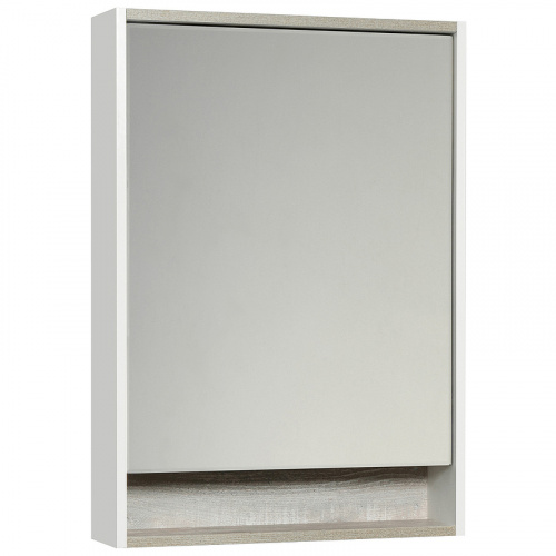 картинка Зеркальный шкаф AQUATON (Акватон) 1a230302kpda0 Серый от магазина Сантехстрой